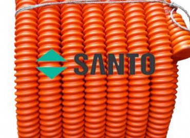 Ống nhựa xoắn HDPE Santo - Công Ty TNHH Vật Liệu Xây Dựng Xuất Nhập Khẩu Bảo Châu